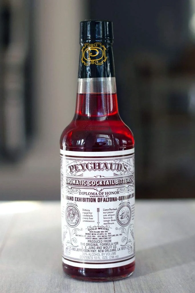 Bottle label or serving context: Aromatic Bitters